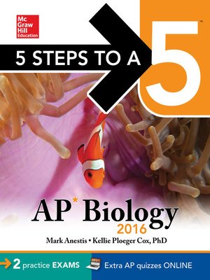 cover image of 5 Steps to a 5 AP Biology 2016